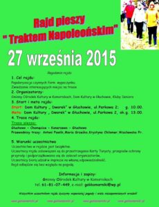 Rajd pieszy 27 września 2015