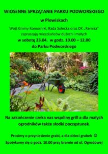 Wiosenne sprzątanie