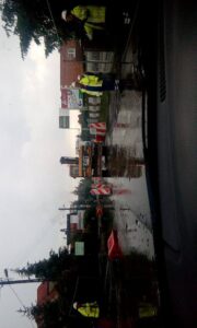 Deszczowa pogoda w Plewiskach