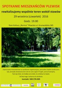 Spotkanie mieszkańców Plewisk