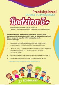 Przedsiębiorco! Dołącz do Programu "Rodzina 5+"