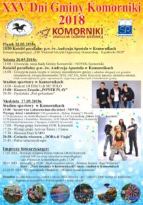 Doda gwiazdą Dni Gminy Komorniki