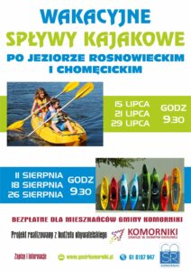Zapraszamy na spływy kajakowe