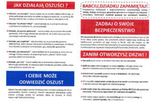 Wnuczek radzi i ostrzega - Uwaga na oszustów