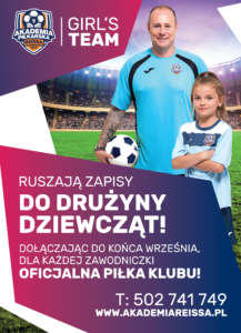 Piotr Reiss zakłada drużynę dla dziewczynek