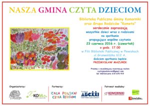 Nasza gmina czyta dzieciom - kolejne spotkanie