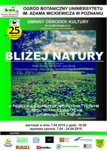 Wystawa "Bliżej natury 2016"