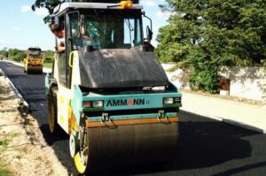 Budowy dróg na terenie Gminy Komorniki w 2015 r.