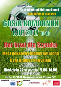 "Dar krwi dla Szymka" Zbiórka Krwi