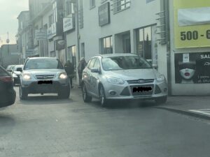 Kolejny mistrz parkowania