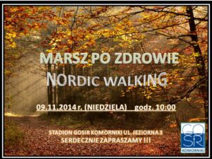 W niedzielę marsz Nordic Walking