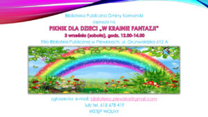 Piknik dla dzieci - Biblioteka Publiczna