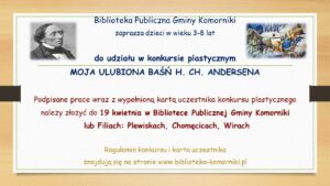 Biblioteka zaprasza dzieci do udziału w konkursie plastycznym