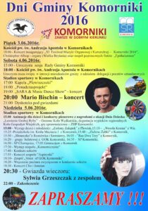 Dni Gminy Komorniki 5.06.2016