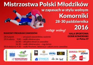 Młodzi zapaśnicy powalczą o medale Mistrzostw Polski w Komornikach