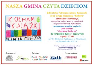 Nasza Gmina czyta dzieciom