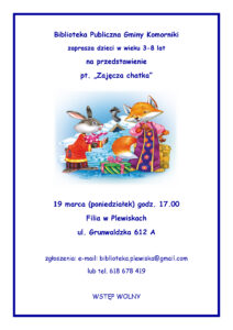 Przedstawienie pt. "Zajęcza chatka"