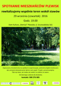 Spotkanie mieszkańców Plewisk