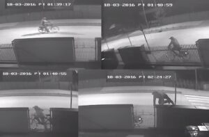 Nocna kradzież części samochodowych na ul.Skrytej