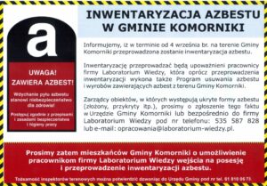 Inwentaryzacja azbestu