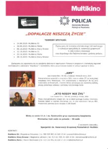 Dopalacze niszczą nasze życie - Komunikat Policji