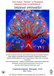 Dom Kultury "Remiza" zaprasza dzieci i rodziców na spotkanie z Karawaną Opowieści.