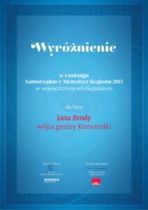 Puls Biznesu wyróżnił naszego wójta