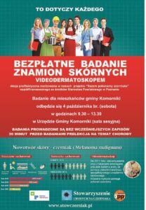 Bezpłatne badania znamion skórnych - 4 października