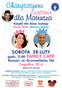 Charytatywne czytanie dla Mateusza