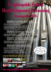X Festiwal Muzyki Organowej i Kameralnej