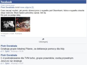 Tragiczny wypadek rodziny z Plewisk. Pomoc dla dziewczynki