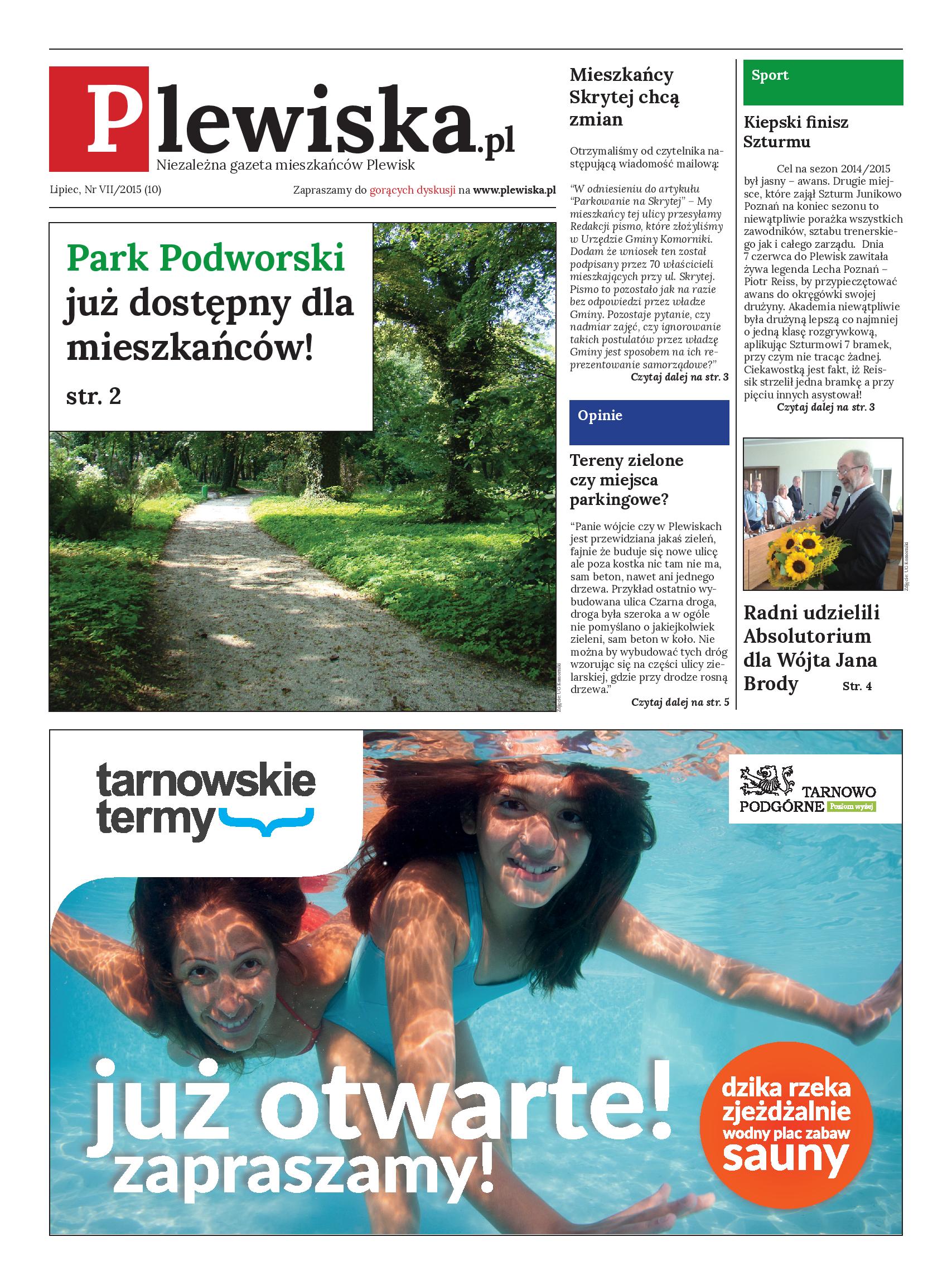 Nowy numer gazety Plewiska.pl