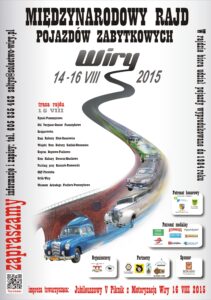 Weź udział w rajdzie - Piknik z Motoryzacją Wiry 2015
