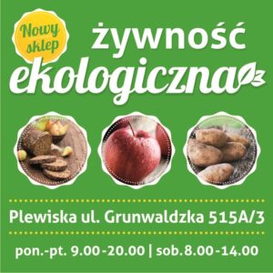 Żywność kupimy w Plewiskach