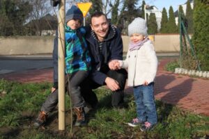 Podziękowania za akcję 19 listopada - Sadzenie drzewek