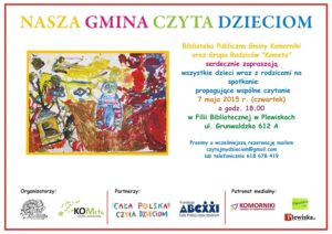 Nasza Gmina czyta dzieciom 7 maja 2015