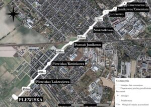 Tramwaj w Plewiskach !