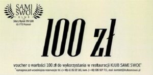 Nadal będzie można wygrać kolację za 100zł