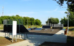 Nowy skatepark w Dopiewie