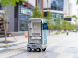 robot miasto