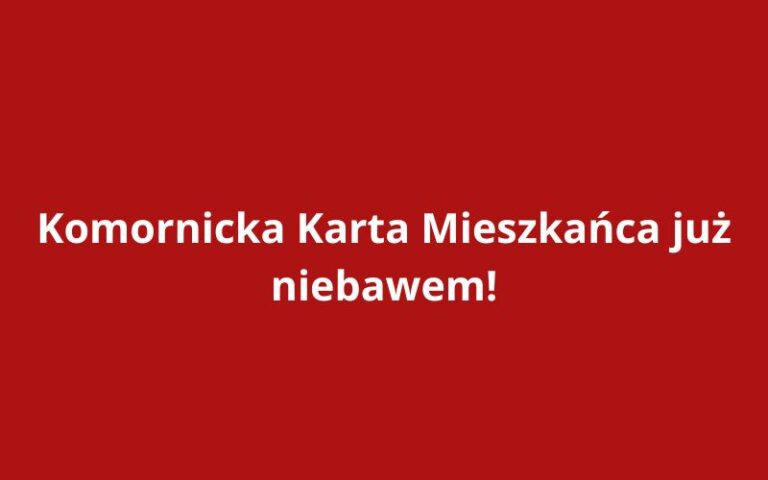 komornicka karta mieszkańca