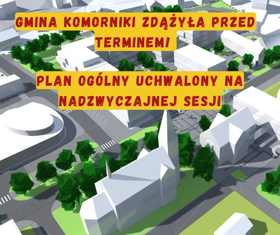 plan ogólny gminy komorniki